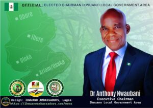 Mr.Ezenwa Igwe(Triple C) Congratulates Dr Anthony Nwaubani on His Victory